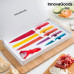 Sada keramických nožov so škrabkou InnovaGoods 0530 Sada keramických nožov so škrabkou InnovaGoods 0530