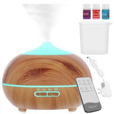 Aroma difuzér - zvlhčovač vzduchu na  diaľkové ovládanie, 300ml