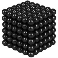 Magnetické guličky Neocube 216 ks. 5mm, čierne
