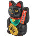 Čínska mačka šťastia čierna ISO3065