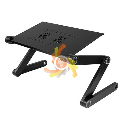 Nastaviteľný stojan pod notebook s ventilátorom Got672c Nastaviteľný stojan pod notebook s ventilátorom Got672c