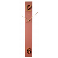 Dizajnové drevené hodiny JVD HC26.1 so zlatými 3D číslami, 60 cm Dizajnové drevené hodiny JVD HC26.1 so zlatými 3D číslami, 60 cm