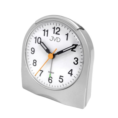 Štýlový tichý budík JVD SRP889.2 s osvetlením (10 cm) Štýlový tichý budík JVD SRP889.2 s osvetlením (10 cm)
