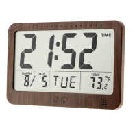 Digitálne hodiny s budíkom JVD DH9711, 19 cm