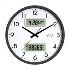 Nástenné hodiny s podsvietením JVD DH239.2, 30 cm
