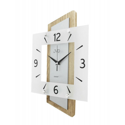 Nástenné drevené hodiny JVD NS17012/78, 38 cm Nástenné drevené hodiny JVD NS17012/78, 38 cm