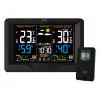 Meteorologická stanica JVD RB3383 – 16 cm, rádiom riadená Meteorologická stanica JVD RB3383 – 16 cm, rádiom riadená