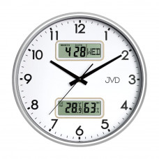 Nástenné hodiny s podsvietením JVD DH239.1, 30 cm Nástenné hodiny s podsvietením JVD DH239.1, 30 cm
