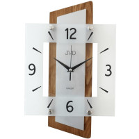 Nástenné drevené hodiny JVD NS17012/11, 38 cm Nástenné drevené hodiny JVD NS17012/11, 38 cm