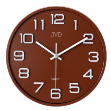 Nástenné hodiny JVD Sweep HX2472.5 hnedé, 31 cm Nástenné hodiny JVD Sweep HX2472.5 hnedé, 31 cm