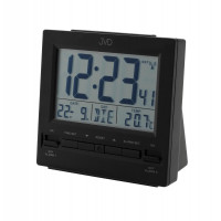 Rádiom riadené hodiny s budíkom JVD RB9371.2, 10 cm
