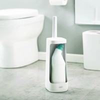 Flexibilná WC kefa s úložným priestorom Joseph Joseph Flex Plus 70539, biela/biela Flexibilná WC kefa s úložným priestorom Joseph Joseph Flex Plus 70539, biela/biela