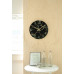 Nástenné hodiny KA5618BK, Karlsson Marble medium black, 40cm