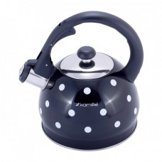 Bodkovaný čajník Kamille KM1070, čierny 2 l Bodkovaný čajník Kamille KM1070, čierny 2 l