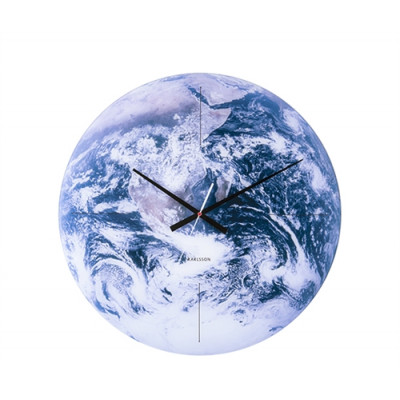 Nástenné hodiny Karlsson KA5725 Earth, 60 cm Nástenné hodiny Karlsson KA5725 Earth, 60 cm