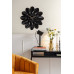 Dizajnové nástenné hodiny Karlsson Flower 5731BK, 60 cm