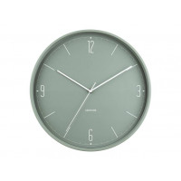 Nástenné hodiny Karlsson 5735GR Numbers & Lines, 40 cm