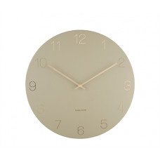 Nástenné hodiny Karlsson KA5762OG Charm Engraved Numbers, 40 cm Nástenné hodiny Karlsson KA5762OG Charm Engraved Numbers, 40 cm