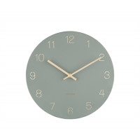 Nástenné hodiny Karlsson KA5788GR Charm Engraved Numbers, 30 cm Nástenné hodiny Karlsson KA5788GR Charm Engraved Numbers, 30 cm