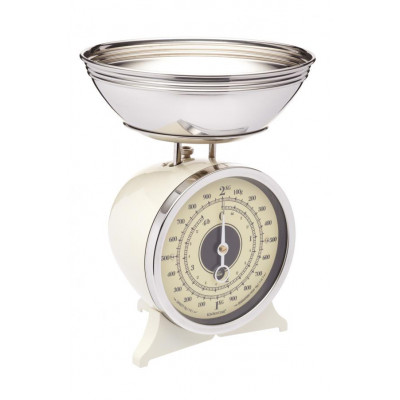 Kuchynská váha KITCHEN CRAFT Classic Collection Scales, krémová Kuchynská váha KITCHEN CRAFT Classic Collection Scales, krémová