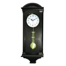 Drevené kyvadlové hodiny JVD N9317.1 s melódiami a nočným režimom, 69 cm