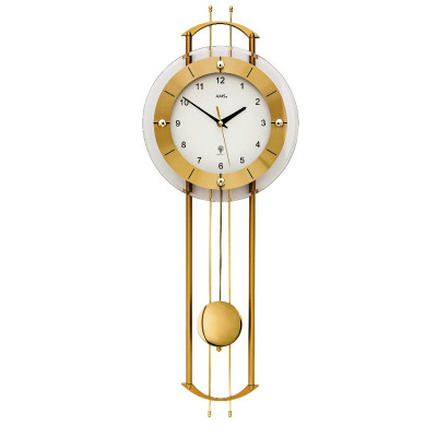 Kyvadlové nástenné hodiny 5257 AMS riadené rádiovým signálom 68cm Kyvadlové nástenné hodiny 5257 AMS riadené rádiovým signálom 68cm