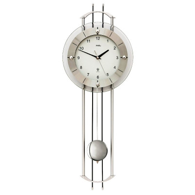 Kyvadlové nástenné hodiny 5248 AMS riadené rádiovým signálom 68cm