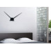 Extra veľké nástenné hodiny Karlsson Little Big Time KA450050 – Čierne (90 cm)