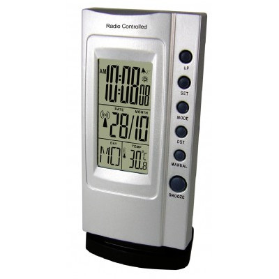 Digitálna rádiom riadená meteostanica MPM 2586 – strieborná, 17 cm