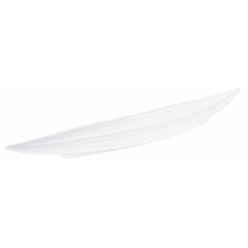 Miska LEAF v tvare listu, biela 30cm