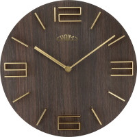 Nástenné hodiny PRIM E01P.4083.54 Timber Breezy, 30 cm