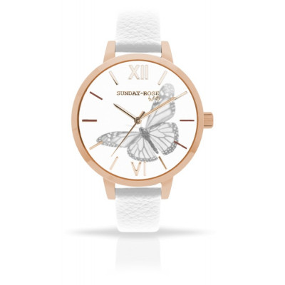 Náramkové hodinky JVD SUNDAY ROSE Alive Butterfly Sense Náramkové hodinky JVD SUNDAY ROSE Alive Butterfly Sense