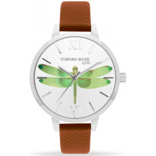 Náramkové hodinky JVD SUNDAY Rose Alive FLY DRAGONFLY!