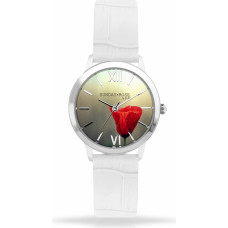Náramkové hodinky JVD SUNDAY Rose Darling POPPY White