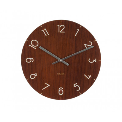 Nástenné/ stolné hodiny KA5617dw, Karlsson Wood small light, 17cm Nástenné/ stolné hodiny KA5617dw, Karlsson Wood small light, 17cm