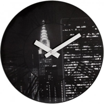 Nástenné hodiny New York Nextime THE CITY 39cm Nástenné hodiny New York Nextime THE CITY 39cm