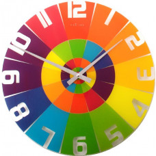 Nástenné hodiny Nextime Rainbow 8129 43cm Nástenné hodiny Nextime Rainbow 8129 43cm