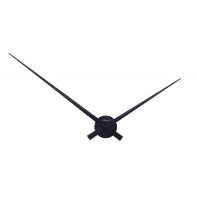 Dizajnové nástenné hodiny 2269zw Nextime Hands Black 85cm