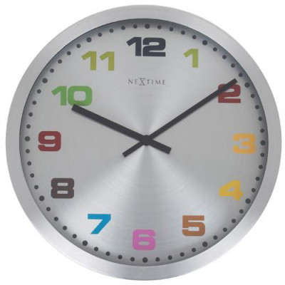 Nástenné hodiny Nextime Mercure multicolor 45cm Nástenné hodiny Nextime Mercure multicolor 45cm
