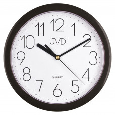Nástenné hodiny quartz čierne Time h612.3 25cm