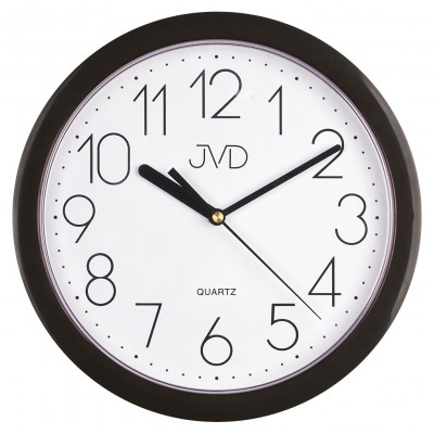 Nástenné hodiny quartz čierne Time h612.3 25cm Nástenné hodiny quartz čierne Time h612.3 25cm