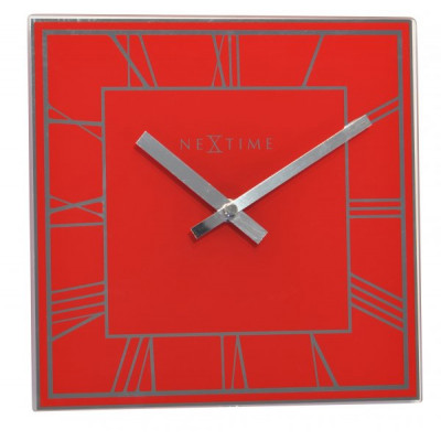 Nástenné hodiny 5184ro Nextime Square Roman 20cm Nástenné hodiny 5184ro Nextime Square Roman 20cm