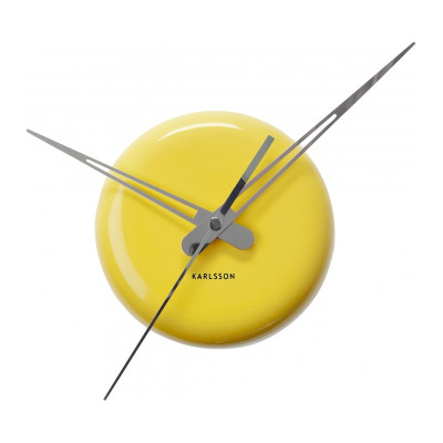 Nástenné hodiny 5452YE Karlsson 14cm Nástenné hodiny 5452YE Karlsson 14cm