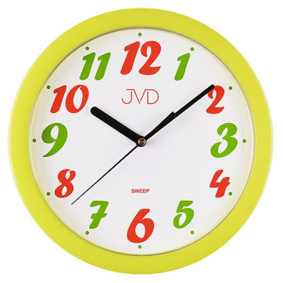 Nástenné hodiny JVD sweep Funky 2 25cm