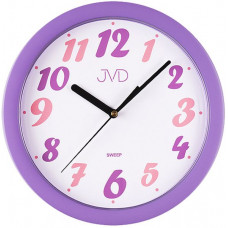 Nástenné hodiny JVD sweep Funky 3 25cm Nástenné hodiny JVD sweep Funky 3 25cm