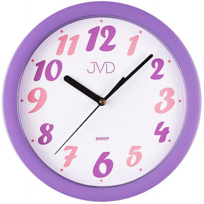 Nástenné hodiny JVD sweep Funky 3 25cm Nástenné hodiny JVD sweep Funky 3 25cm
