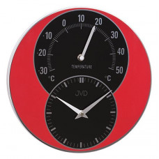 Nástenné hodiny s teplomerom JVD HW 35.1 30cm Nástenné hodiny s teplomerom JVD HW 35.1 30cm