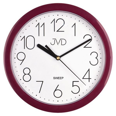 Nástenné hodiny JVD sweep HP612.10 – Štýlové a úplne tiché