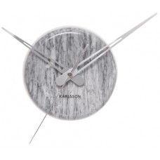 Nástenné hodiny 5535GY Karlsson 14cm