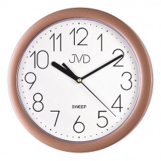 Nástenné hodiny JVD Sweep HP612.24 (25 cm) – ružové zlato Nástenné hodiny JVD Sweep HP612.24 (25 cm) – ružové zlato